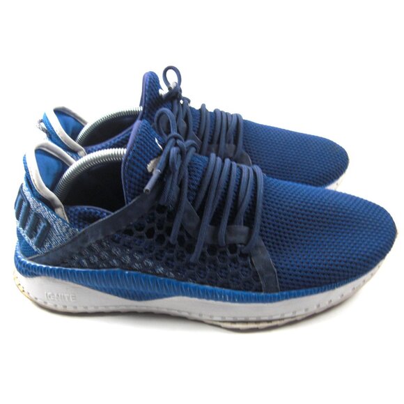 Puma Mens Ignite Netfit  364629 03 Blue Running Shoes Sneakers Size 10.5